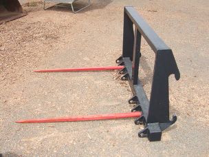 Burder Round Bale Forks