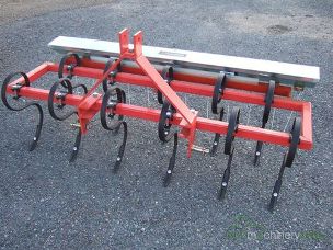 Clark S Tine Cultivator W/Seed Box