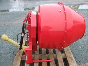 Worker linkage pto cement mixer 