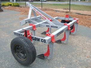 Yeomans 5 shank linkage plow