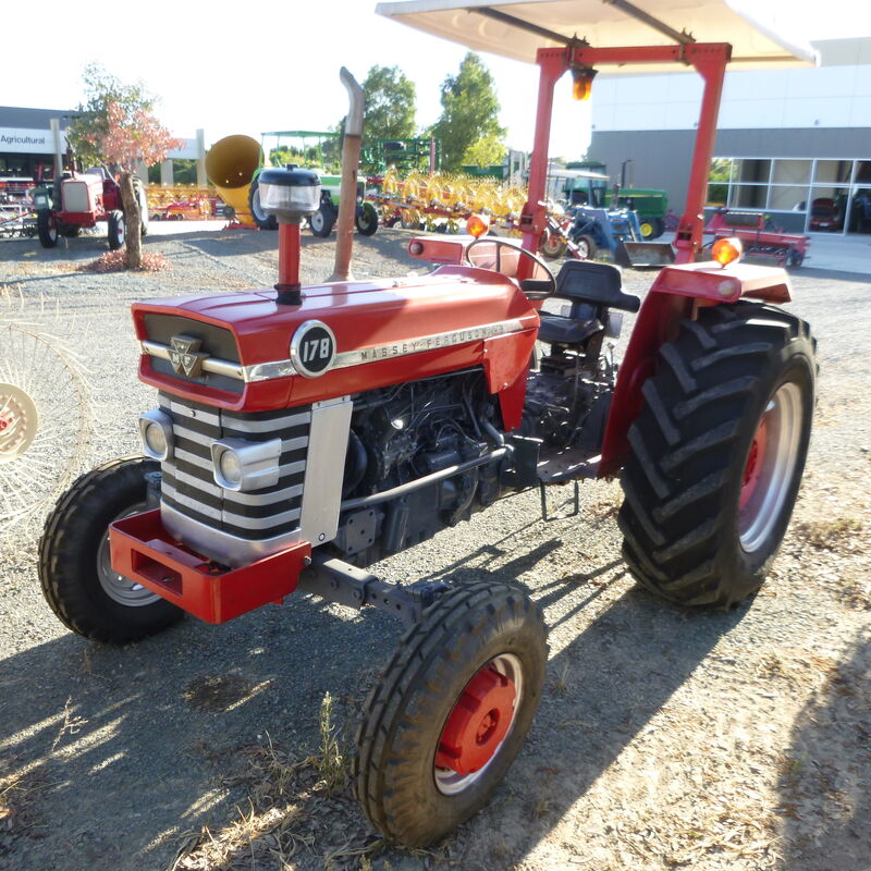 Used Massey Ferguson Mf178 Rops Tractor 