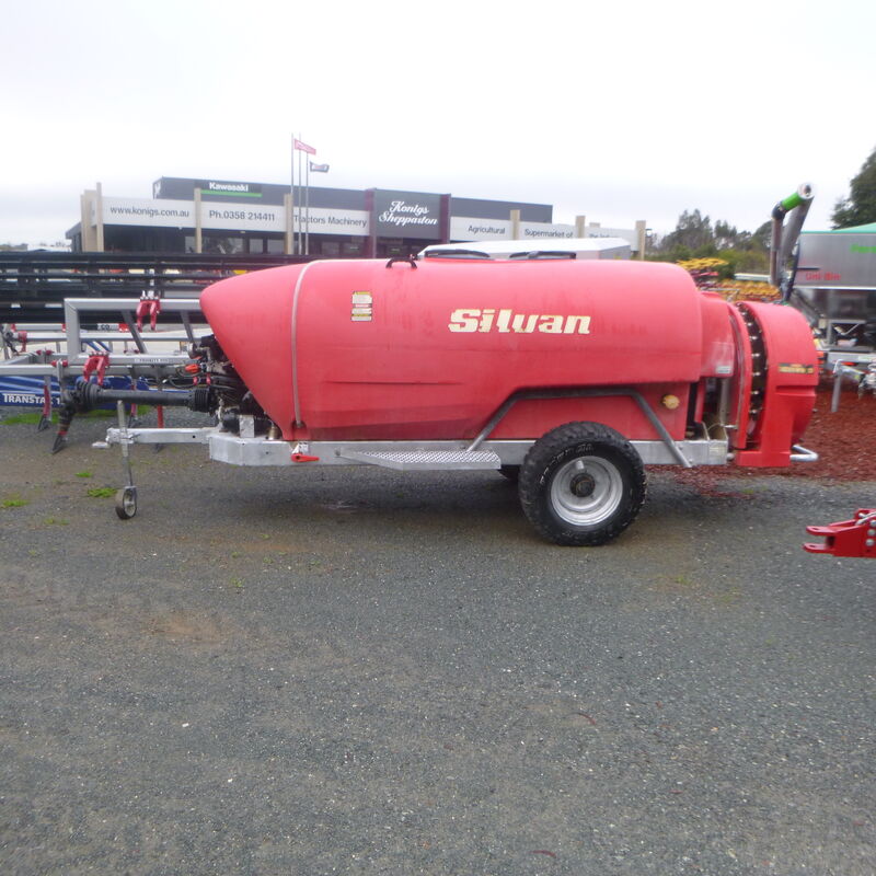 USED SILVAN 3500L SUPAFLO AIRBLAST SPRAYER | Konigs Shepparton Pty. Ltd